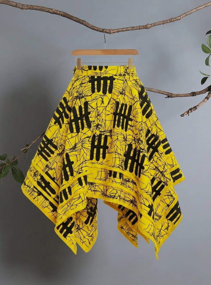 Ńkú: The Flutter Skirt alternate view